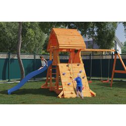 Complex de joaca Fungoo Giant Move Red (Wood Teak) Thumb