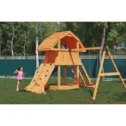 Complex de joaca Fungoo Giant Move Red (Wood Teak) Thumb