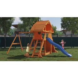 Complex de joaca Fungoo Giant Move Red (Wood Teak) Thumb