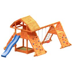 Complex de joaca Fungoo Giant Spider Double Red (Wood Teak)