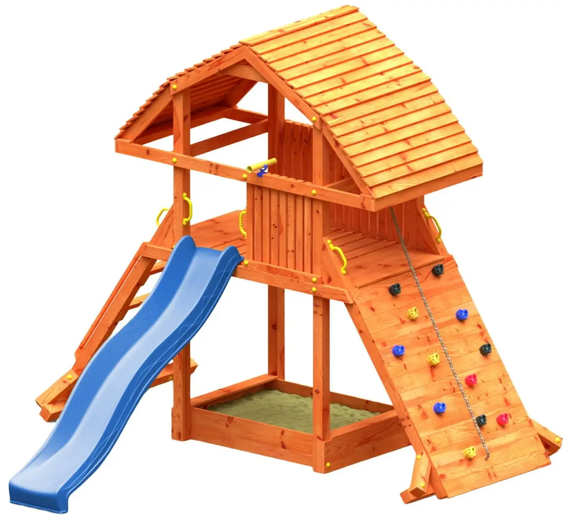 Complex de joaca Fungoo Giant (Wood Teak)