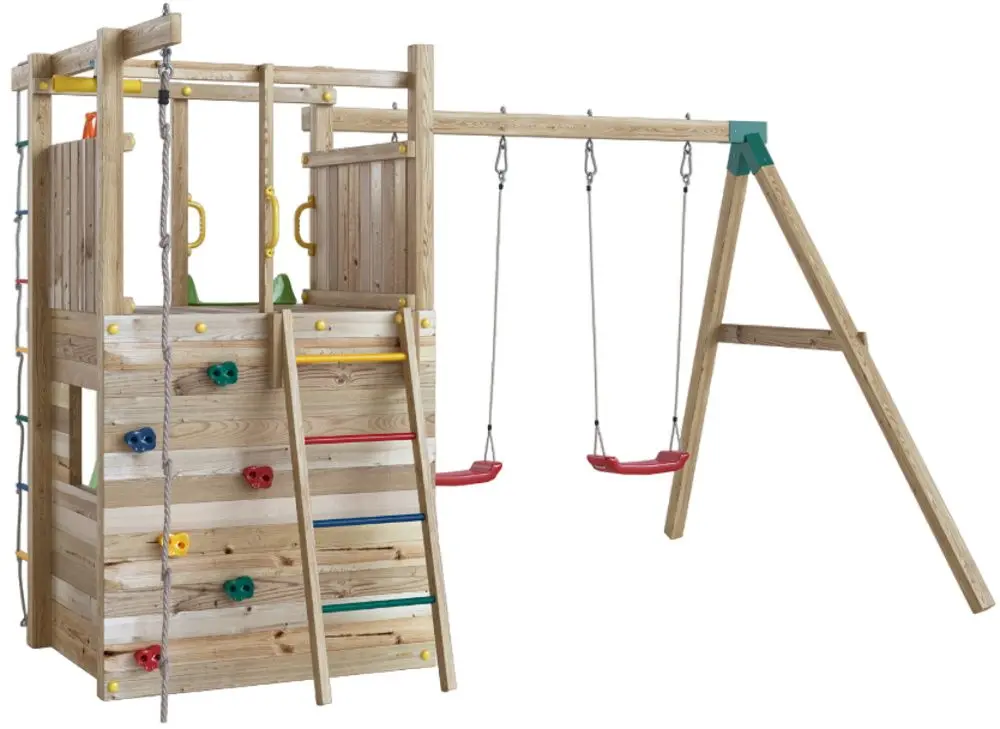 Complex de joaca Fungoo HOUSER KDI (Wood)