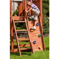 Complex de joaca Fungoo Joy Move + Step On Free Time (Wood Teak) Thumb