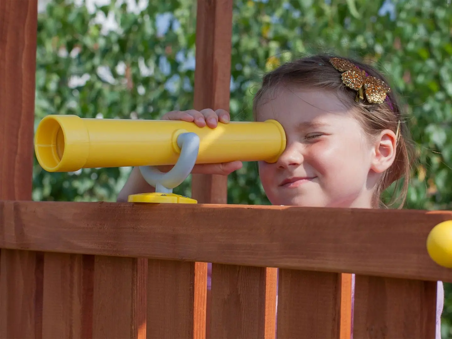 Complex de joaca Fungoo Joy Move + Step On Free Time (Wood Teak)