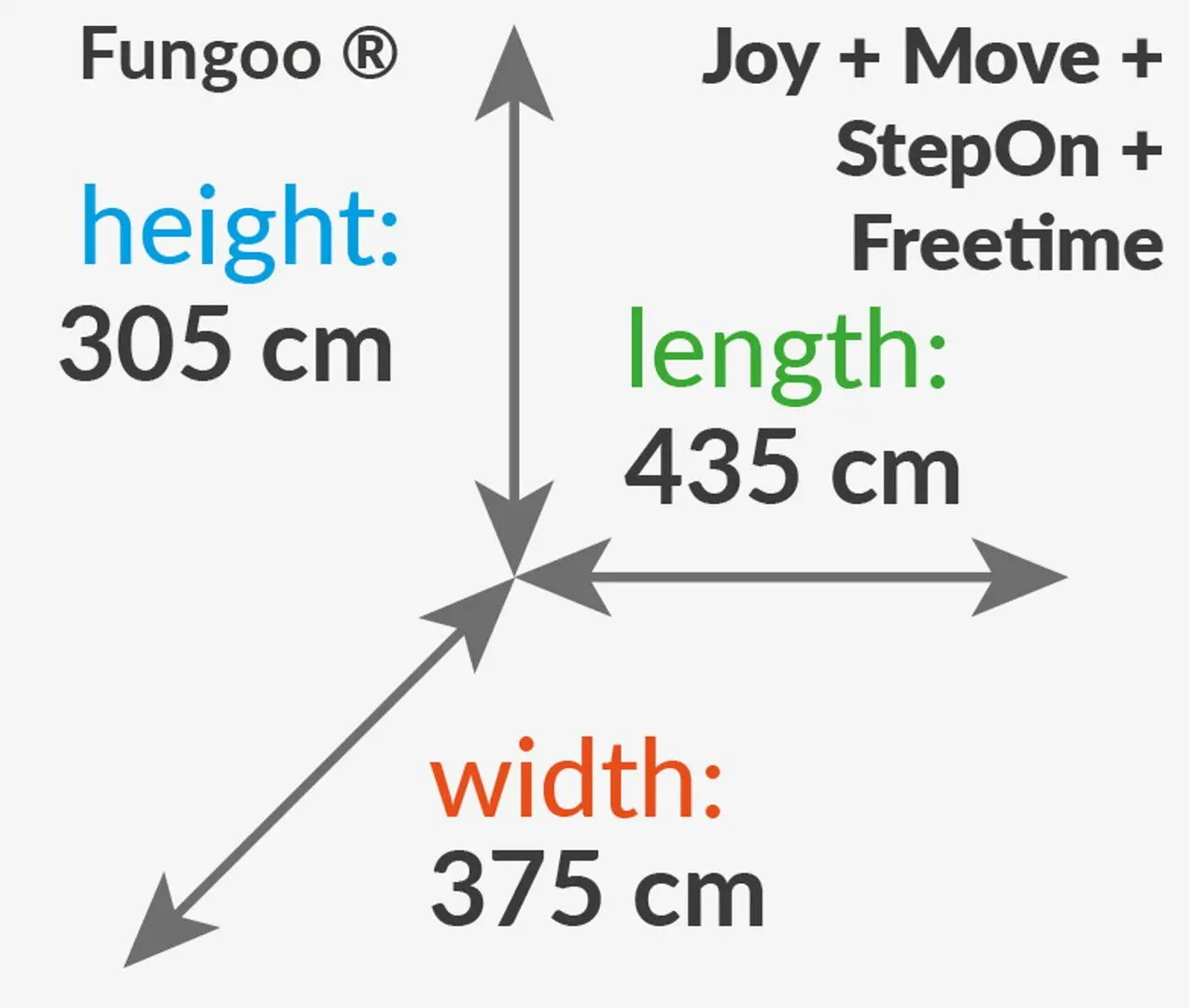Complex de joaca Fungoo Joy Move + Step On Free Time (Wood Teak)