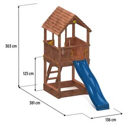 Complex de joaca Fungoo Joy (Wood Teak) Thumb