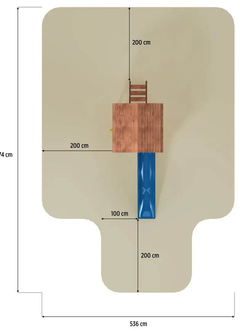 Complex de joaca Fungoo Joy (Wood Teak)