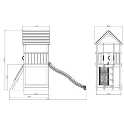 Complex de joaca Fungoo Joy (Wood Teak) Thumb