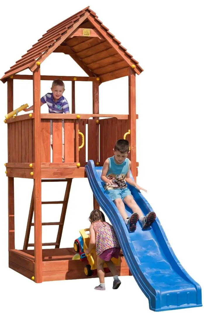 Complex de joaca Fungoo Joy (Wood Teak)