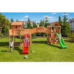 Complex de joaca Fungoo Joyful Castel (Wood Teak) Thumb