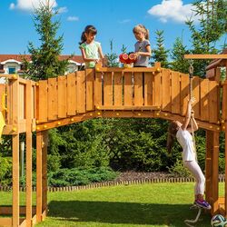 Complex de joaca Fungoo Joyful Castel (Wood Teak) Thumb