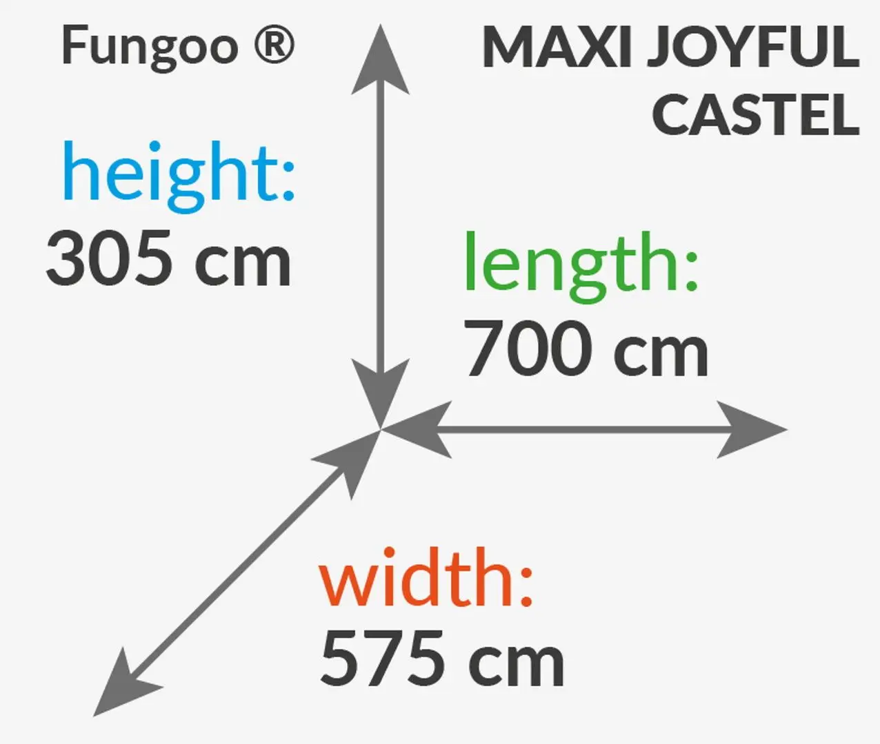 Complex de joaca Fungoo Joyful Castel (Wood Teak)