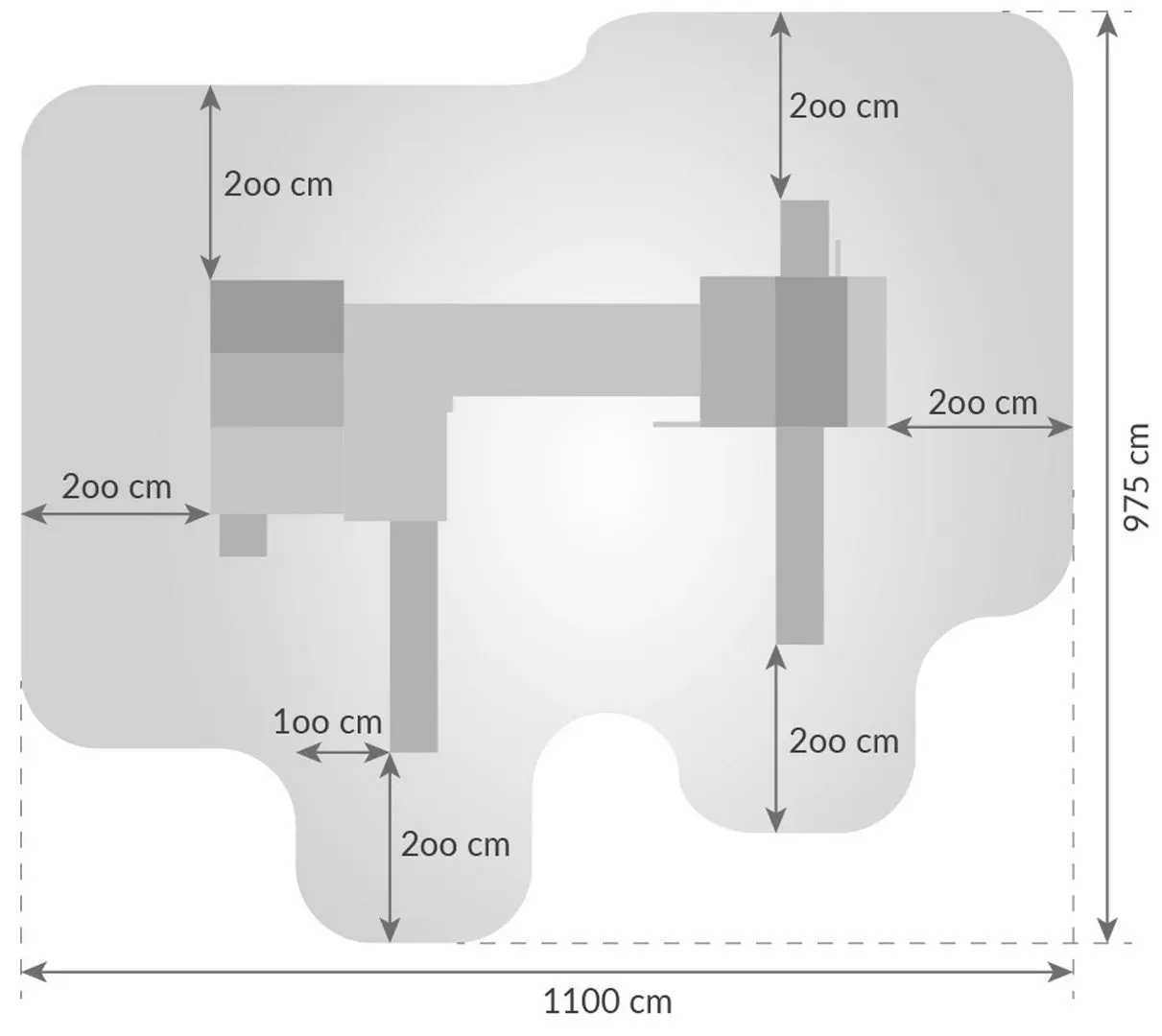 Complex de joaca Fungoo Joyful Castel (Wood Teak)