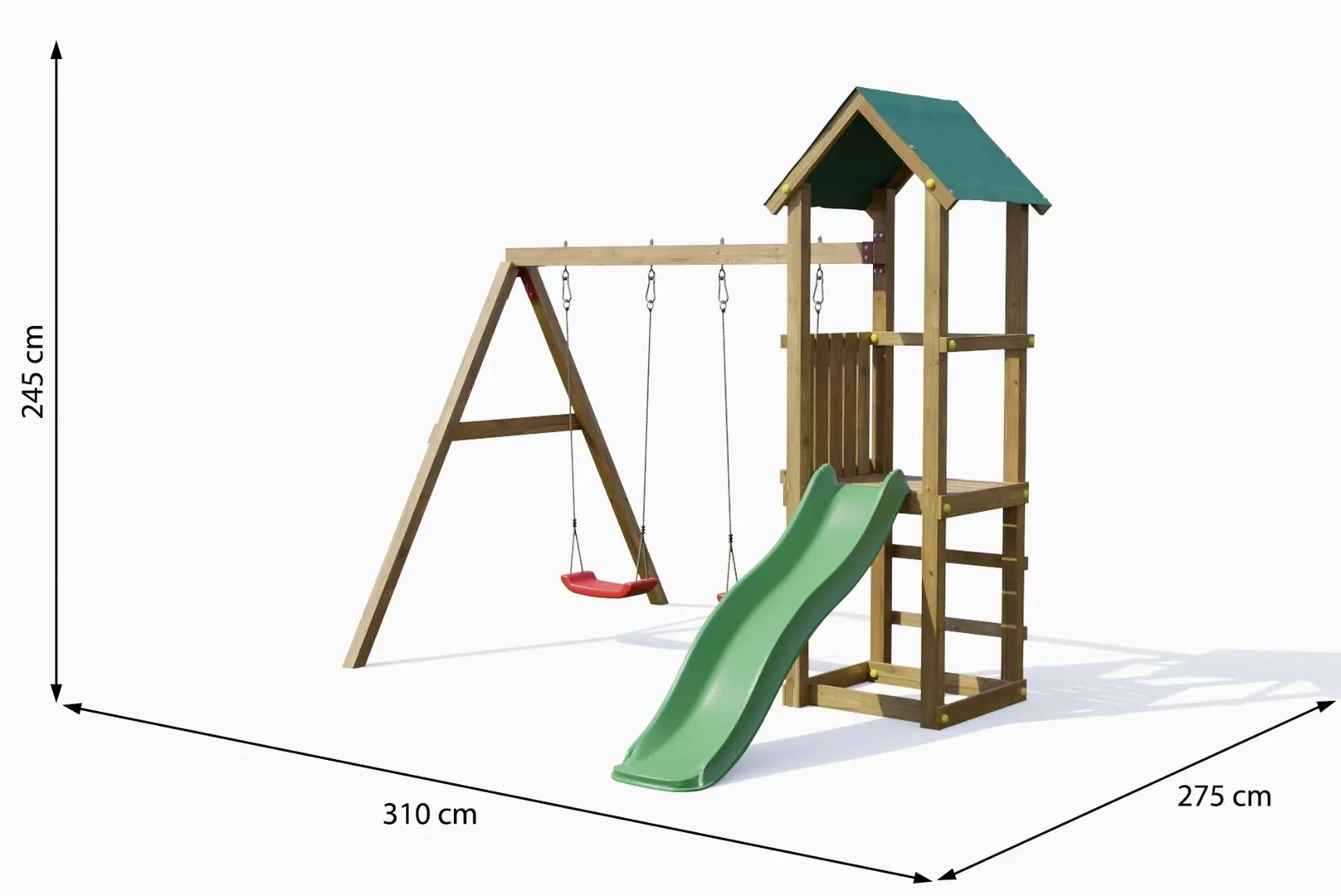 Complex de joaca Fungoo Lucas (Wood KDI)