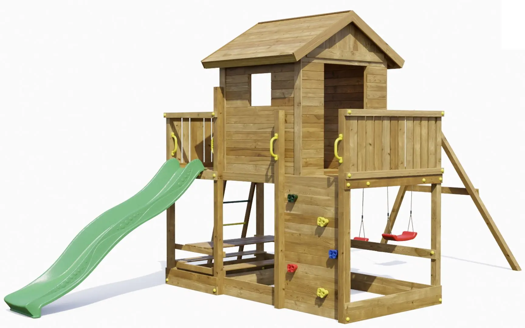 Complex de joaca Fungoo Mars (Wood KDI)