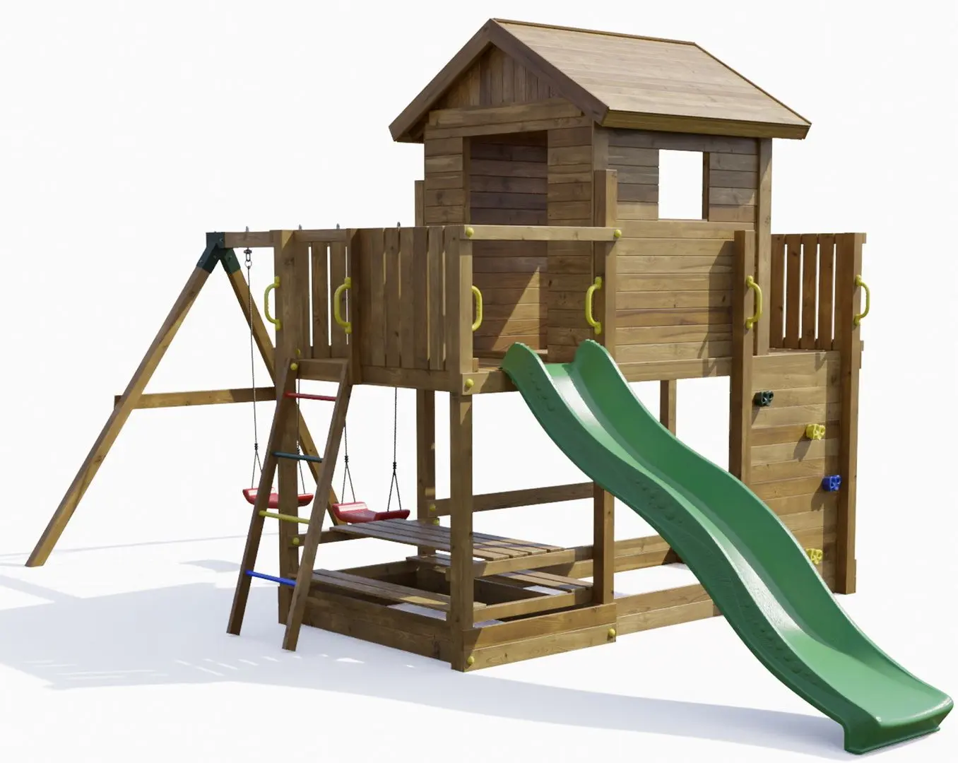 Complex de joaca Fungoo Mars (Wood KDI)