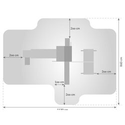 Complex de joaca Fungoo Maxi Fun Gym (Wood Teak) Thumb