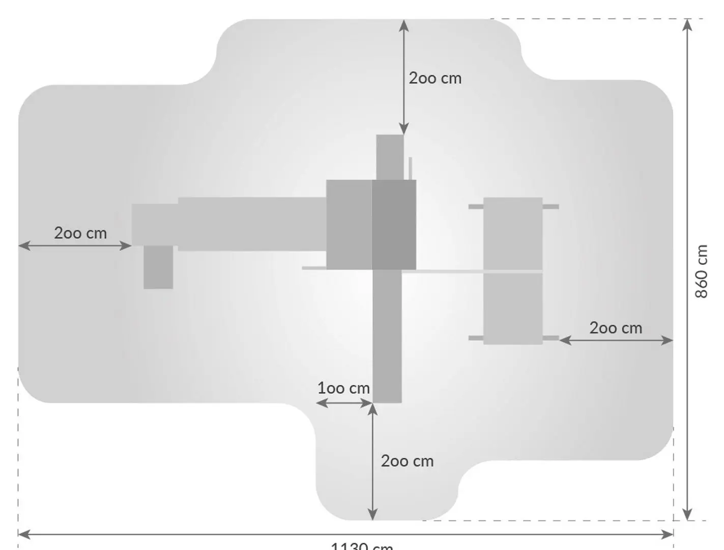 Complex de joaca Fungoo Maxi Fun Gym (Wood Teak)