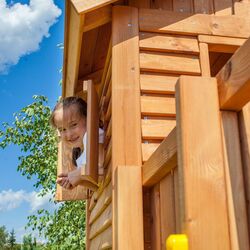 Complex de joaca Fungoo Maxi Play Box (Wood Teak) Thumb