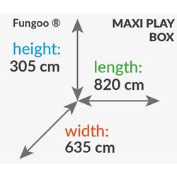 Complex de joaca Fungoo Maxi Play Box (Wood Teak) Thumb