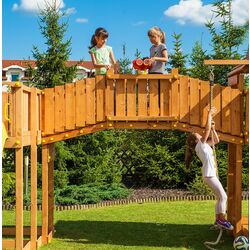 Complex de joaca Fungoo Maxi Sized Plaza (Wood Teak) Thumb