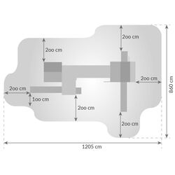 Complex de joaca Fungoo Maxi Sized Plaza (Wood Teak) Thumb