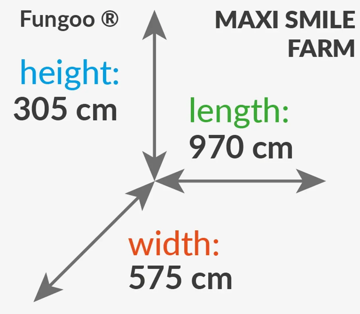 Complex de joaca Fungoo Maxi Smile Farm (Wood Teak)