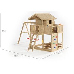 Complex de joaca Fungoo Moonlight KDI (Wood) Thumb