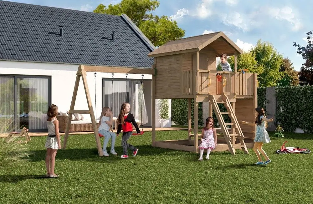 Complex de joaca Fungoo Moonlight KDI (Wood)