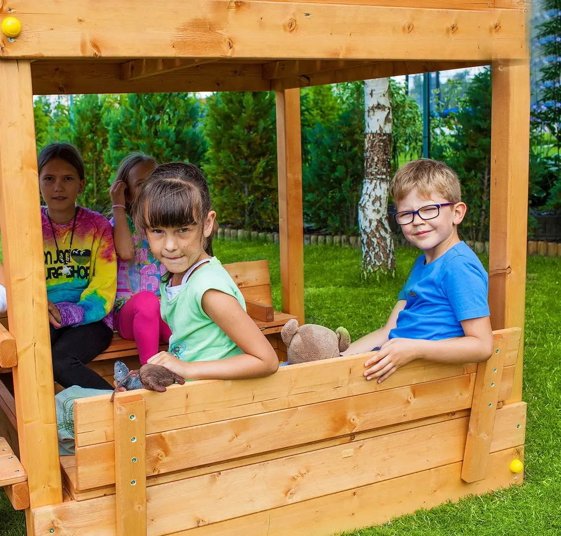 Complex de joaca Fungoo My House Free Time Beach (Wood Teak)