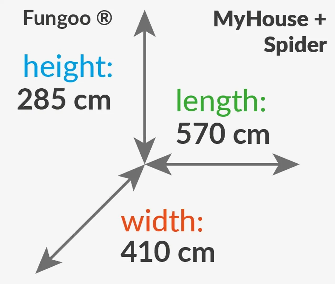 Complex de joaca Fungoo My House Spider+ (Wood Teak)