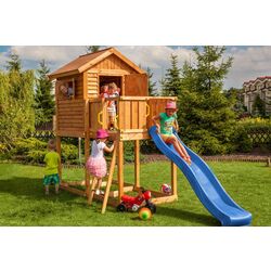 Complex de joaca Fungoo My House (Wood Teak) Thumb