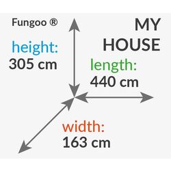 Complex de joaca Fungoo My House (Wood Teak) Thumb