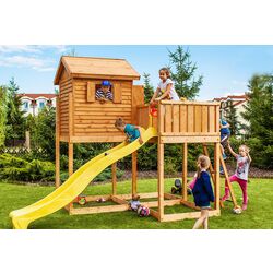 Complex de joaca Fungoo My Side Move+ (Wood Teak) Thumb