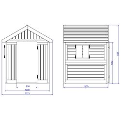 Complex de joaca Fungoo My Side Move+ (Wood Teak) Thumb