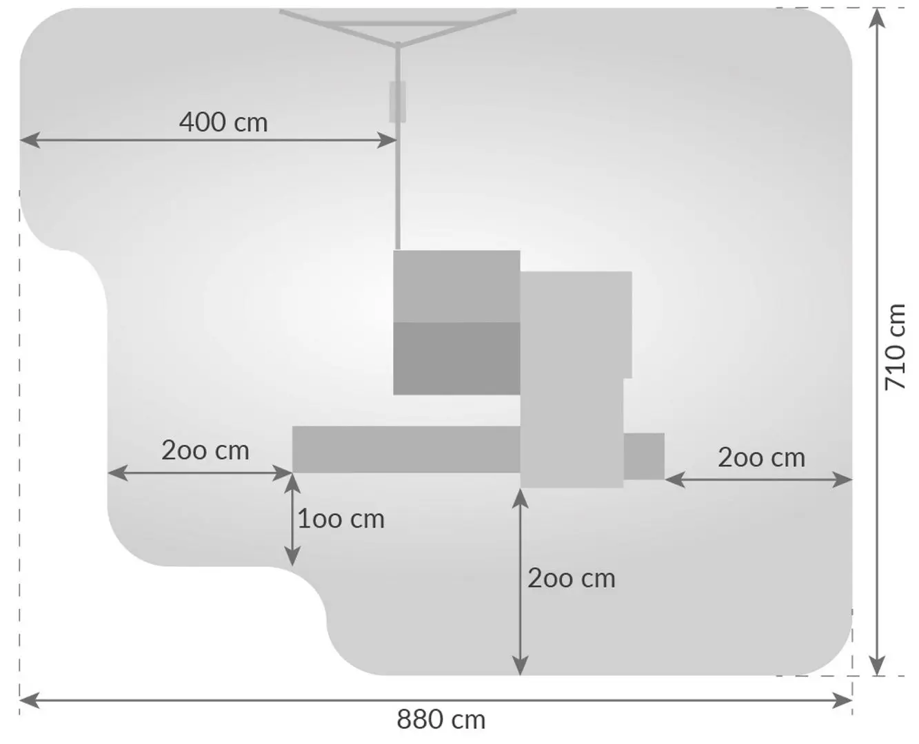 Complex de joaca Fungoo My Side Move+ (Wood Teak)