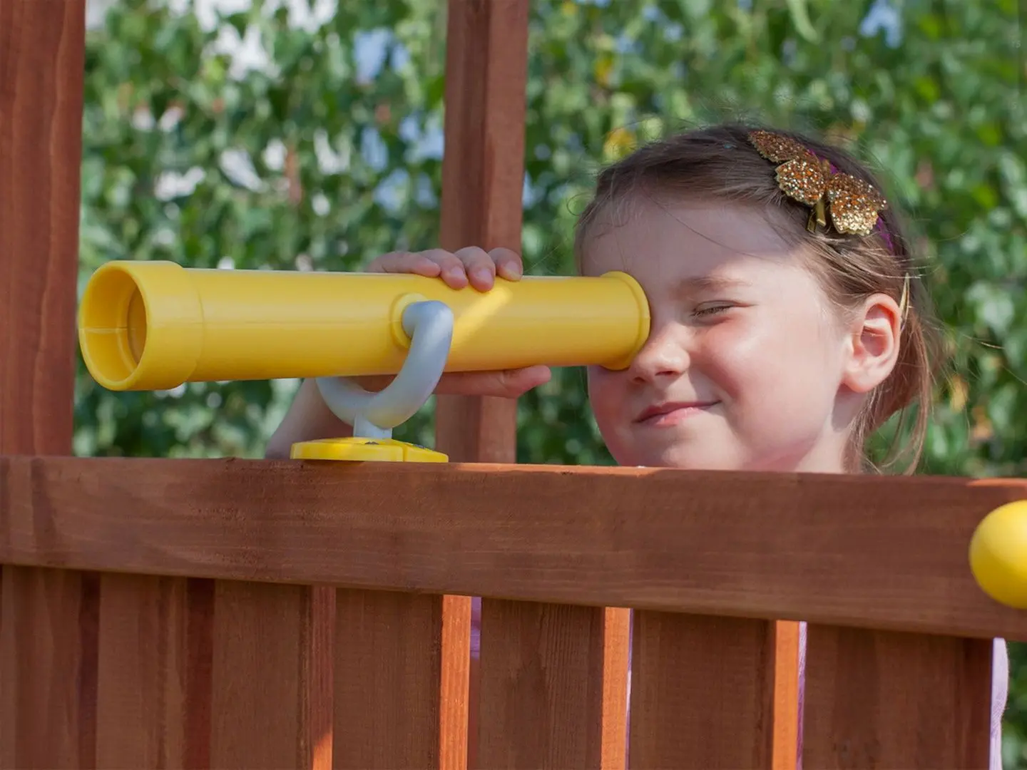 Complex de joaca Fungoo My Side Step On (Wood Teak)