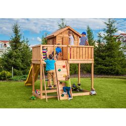 Complex de joaca Fungoo My Side Step On (Wood Teak) Thumb