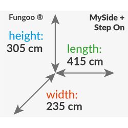 Complex de joaca Fungoo My Side Step On (Wood Teak) Thumb