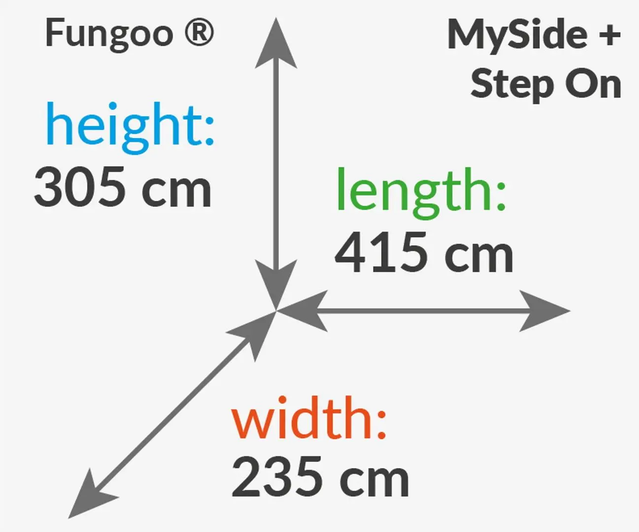 Complex de joaca Fungoo My Side Step On (Wood Teak)