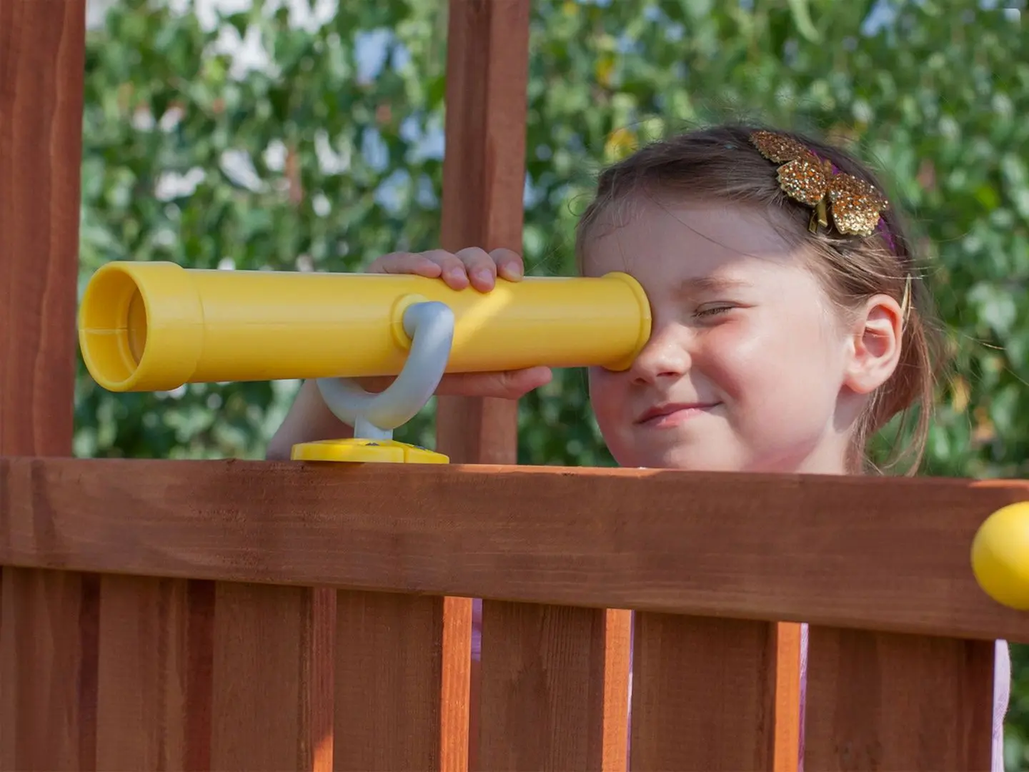 Complex de joaca Fungoo My Side (Wood Teak)