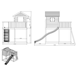 Complex de joaca Fungoo My Side (Wood Teak) Thumb