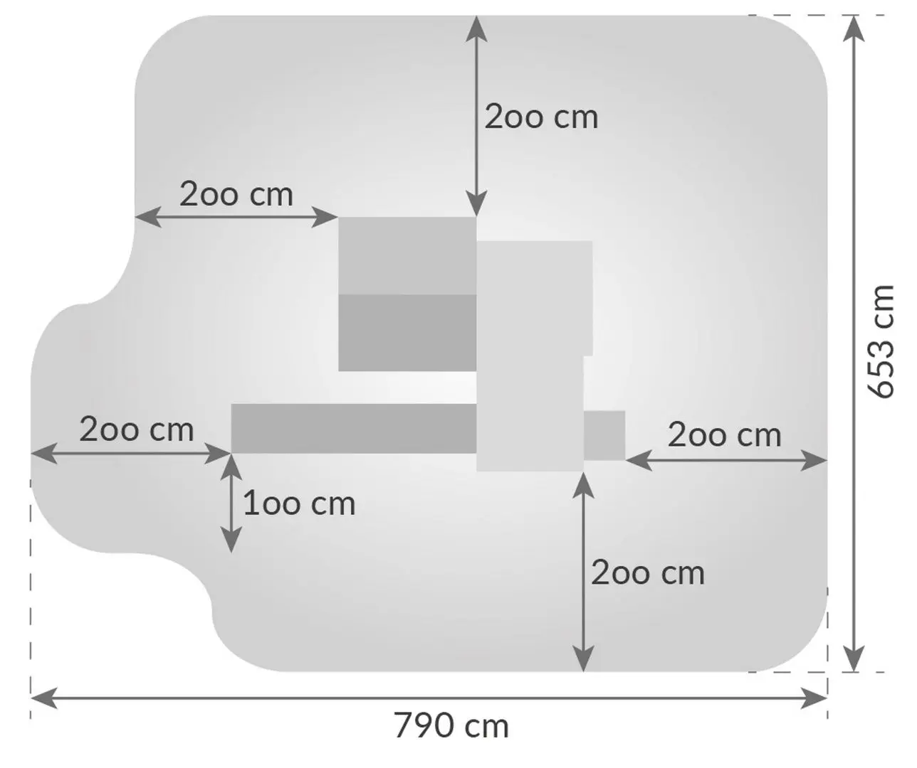 Complex de joaca Fungoo My Side (Wood Teak)