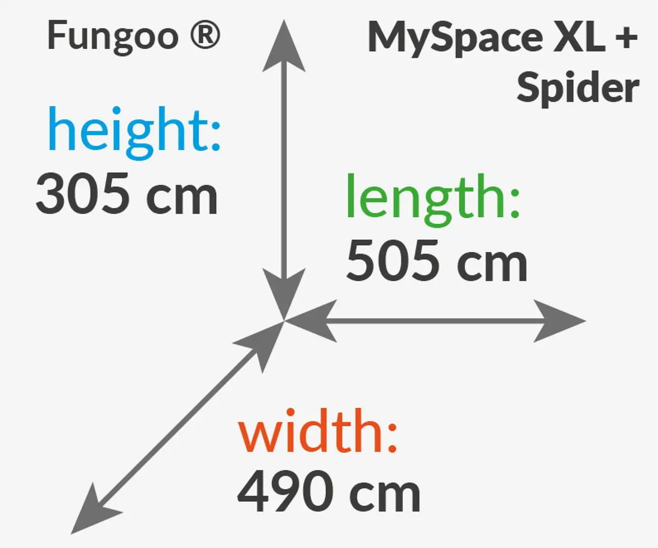Complex de joaca Fungoo My Space XL Spider+ (Wood Teak)