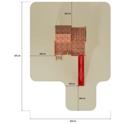 Complex de joaca Fungoo My Space XL (Wood Teak) Thumb