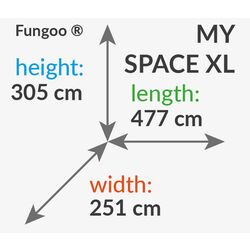 Complex de joaca Fungoo My Space XL (Wood Teak) Thumb