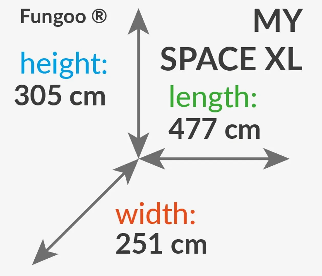 Complex de joaca Fungoo My Space XL (Wood Teak)