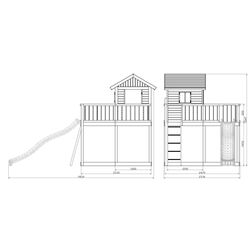 Complex de joaca Fungoo My Space XL (Wood Teak) Thumb