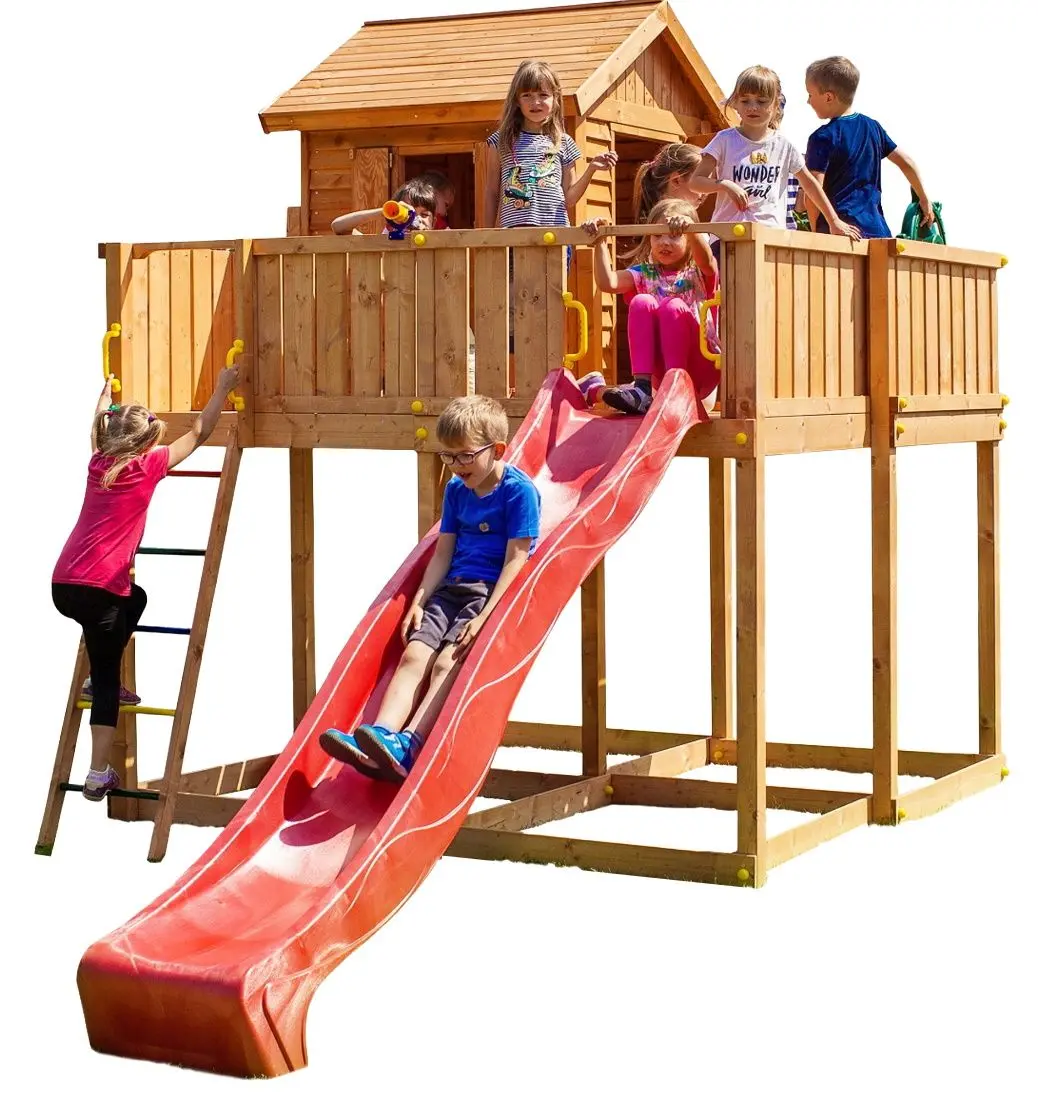 Complex de joaca Fungoo My Space XL (Wood Teak)