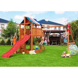 Complex de joaca Fungoo Paradise Move (Wood Teak) Thumb